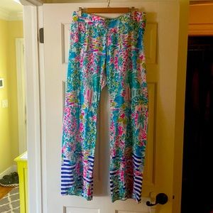 Lilly Pulitzer Rayon Pants NWOT